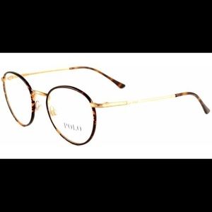 Ralph lauren round glasses aged bronze